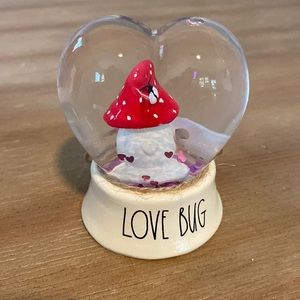 Rae Dunn “Love Bug” snow globe